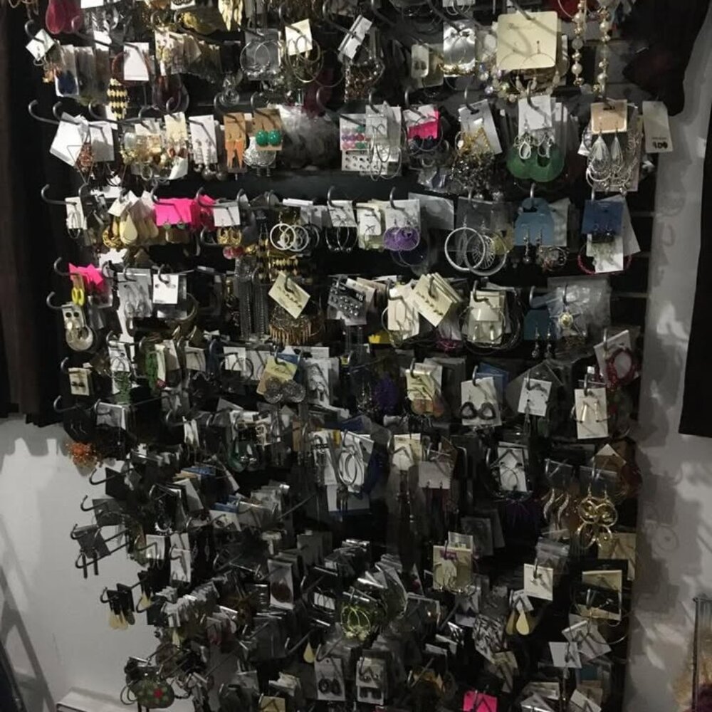 More than a thousand chic earrings.
